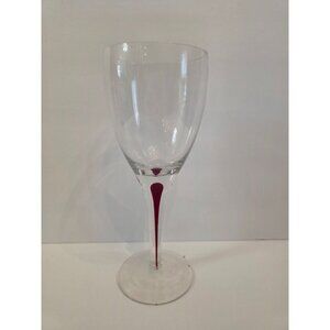 Orrefors Intermezzo Red Stemmed Teardrop Wine Glasses Replacement Glass